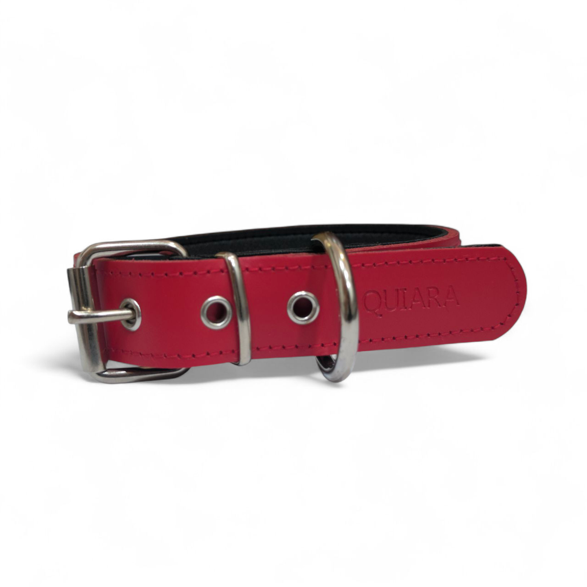 Collar de cuero personalizado con nombre