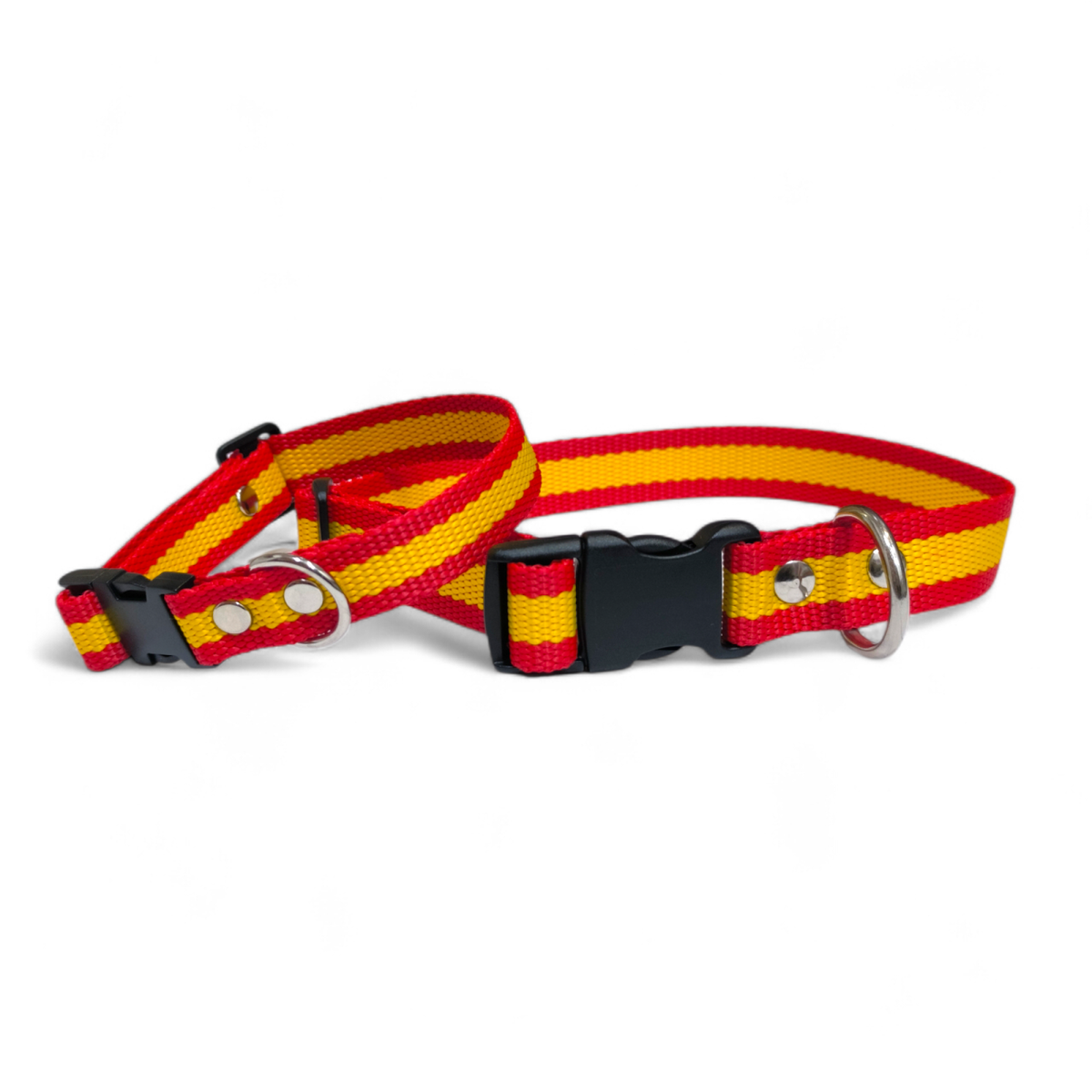 Collar de nailon bandera de España