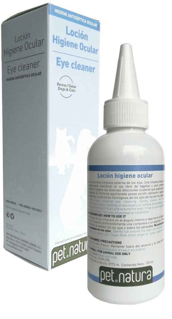 LOCION HIGIENE OCULAR 125 ML.Petnatura 