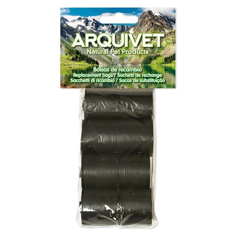 BOLSAS HIGIENICAS 4 rollos x 20 bolsas. Arquivet 