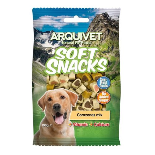 Snack Corazones Mix 100Gr. Arquivet