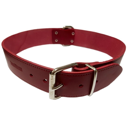 COLLAR CUERO LISO 15X350MM.NATURAL S.D