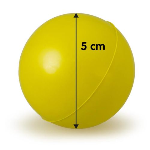 PELOTA MACIZA DE GOMA PARA PERROS