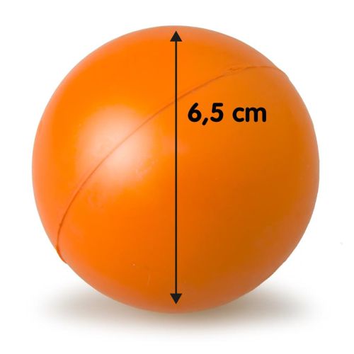 PELOTA MACIZA DE GOMA PARA PERROS