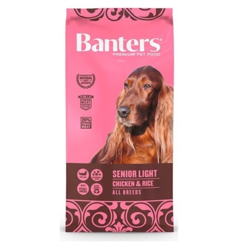 BANTERS DOG SENIOR&LIGHT 15 KG. 