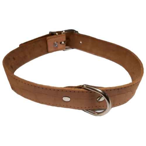 COLLAR PIEL LABRADA 25X550mm. AZUL