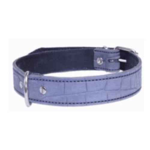 COLLAR PIEL LABRADO 25X550mm.VERDE