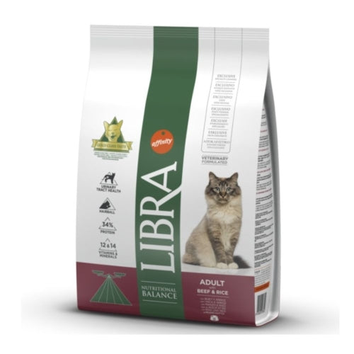 LIBRA CAT ADULT BUEY 3 KG.