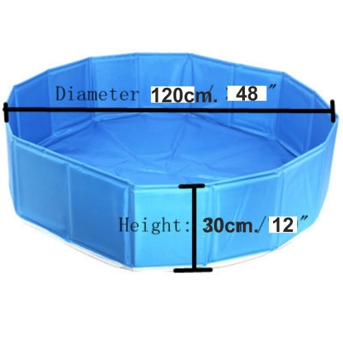 PISCINA PARA PERROS 120x30cm.  