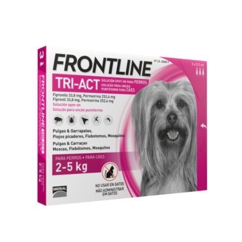 FRONTLINE TRI-ACT 20-40 KG. L 6 PIPETAS