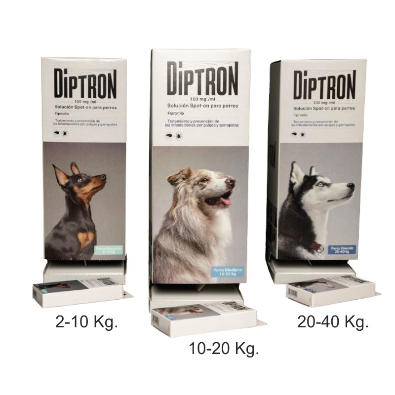 PIPETA DIPTRON PLUS Perro +25