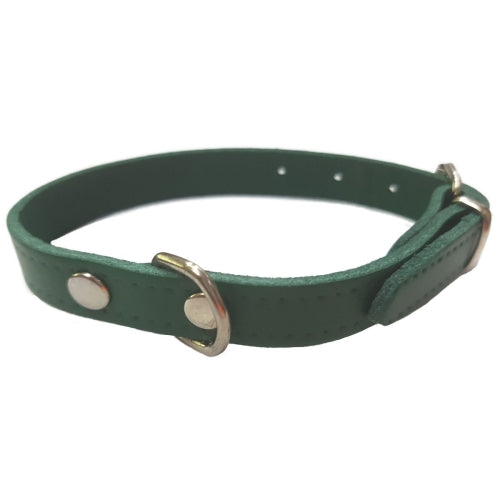 COLLAR CUERO LISO ROJO 45X1.8CM VMD