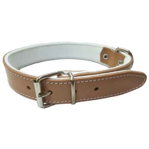 Collar Cuero Perros Vaqueta