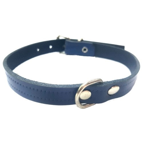 COLLAR CUERO NEGRO LAURA 2,5x 45cm.