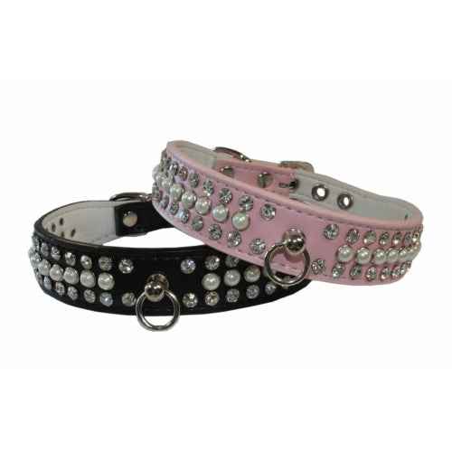 COLLAR TIFFANY 25x400mm NEGRO