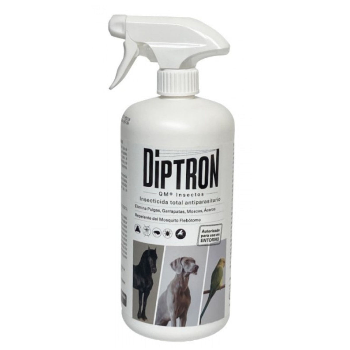 Diptron Qm Insectos Caballo/Perro Insecticida 1Lt.