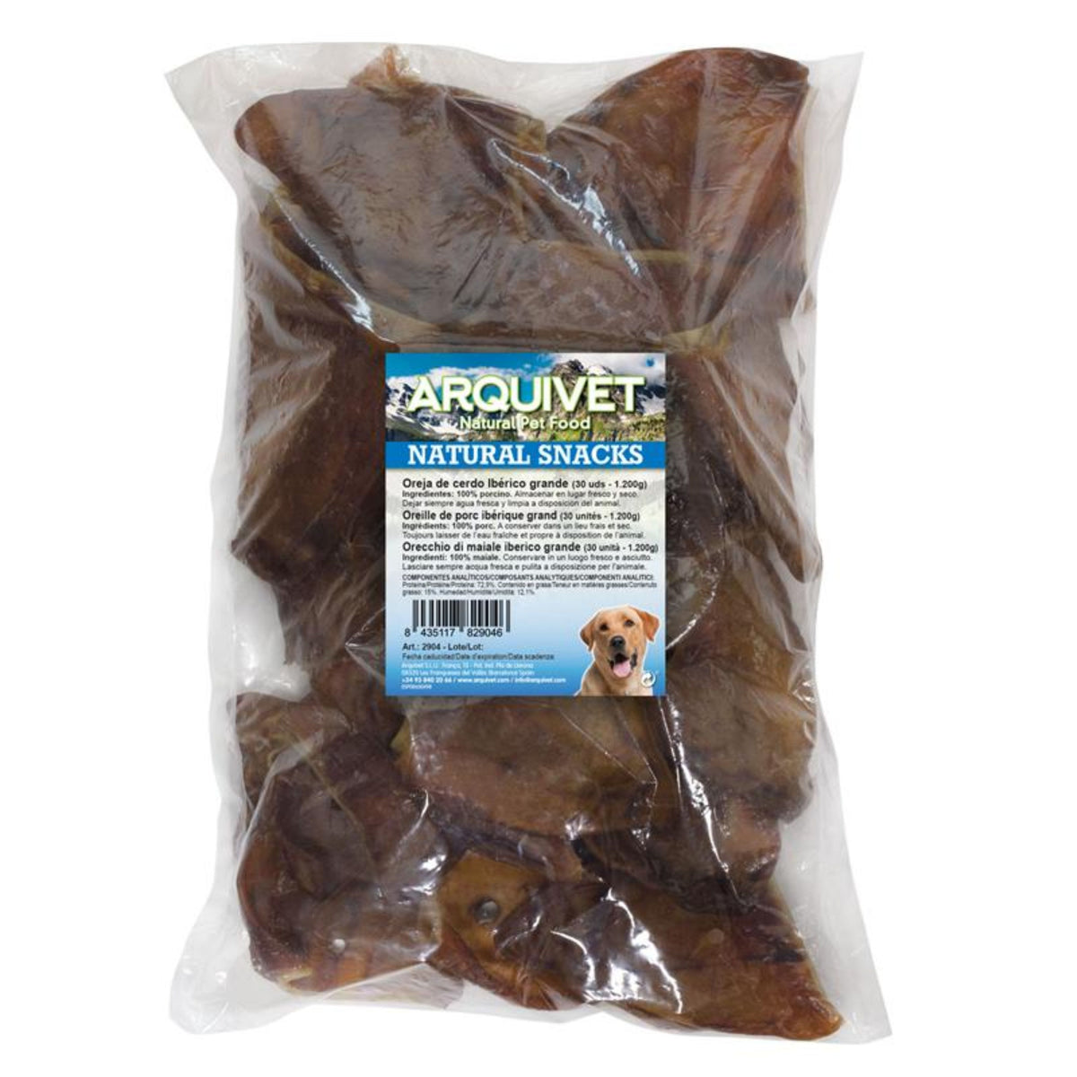 OREJAS DE CERDO IBERICO MEDIANA - 30 UDS.