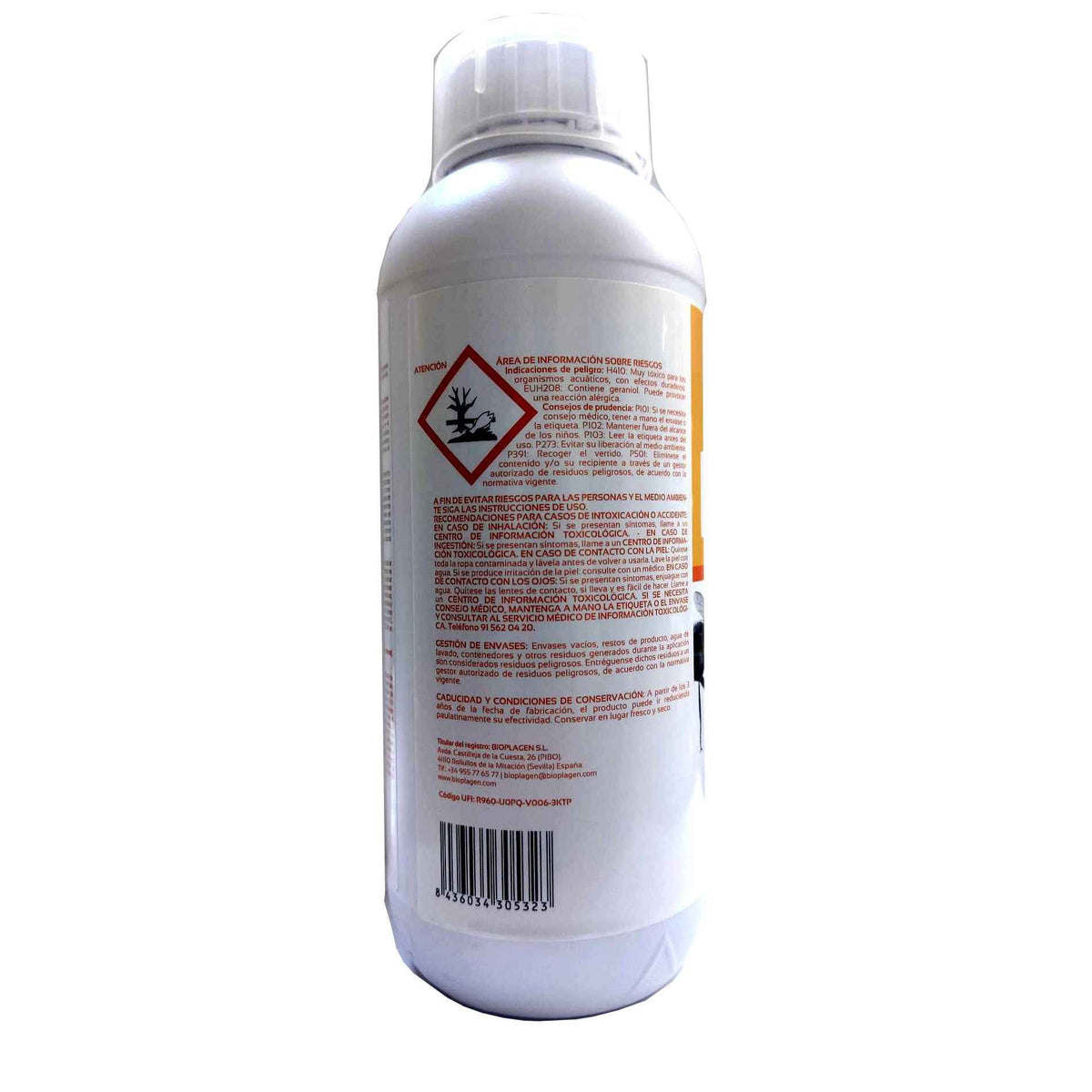 CIPERGEN INSECTICIDA 1 LT. (Dosis al 1%)