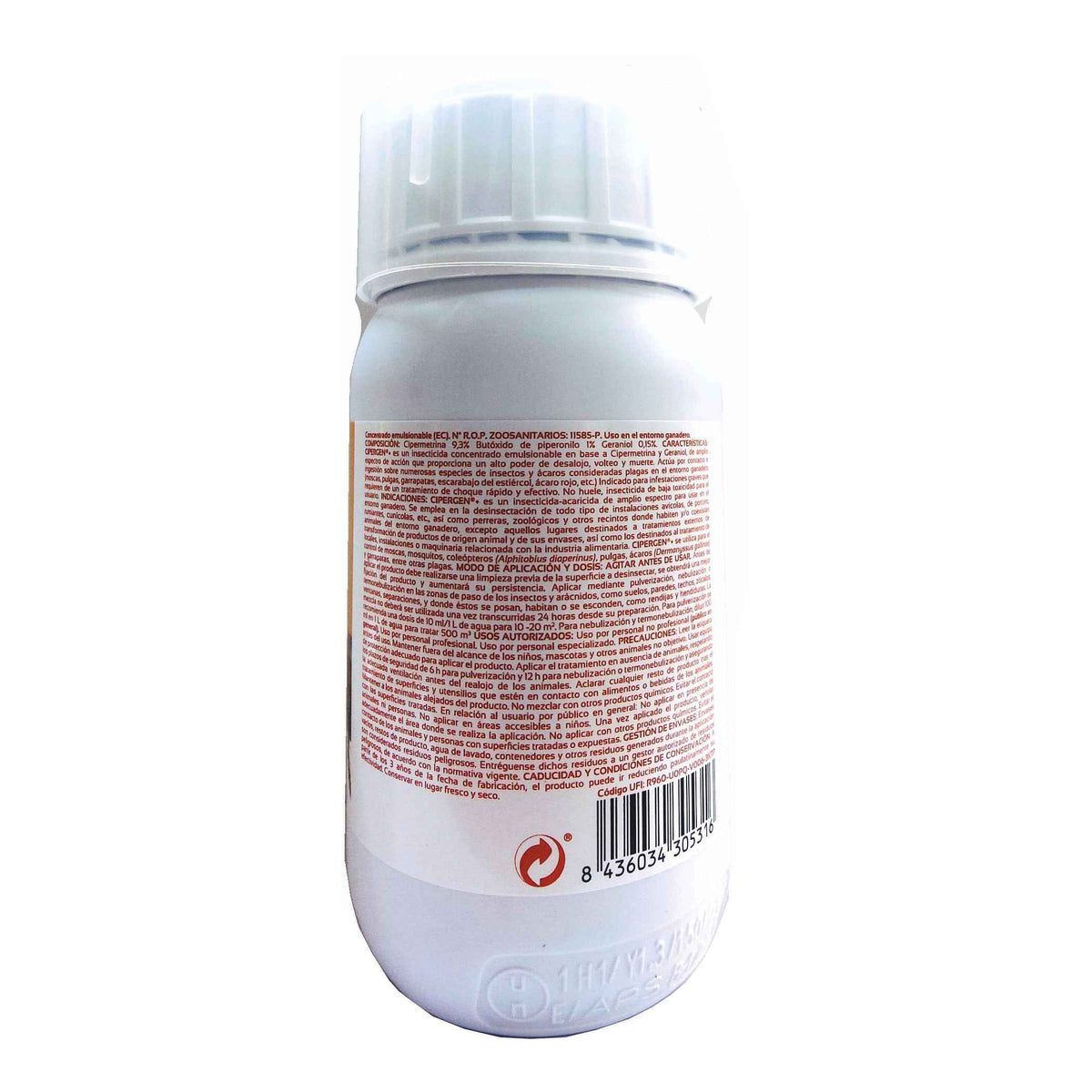 CIPERGEN INSECTICIDA 250 ml. 
