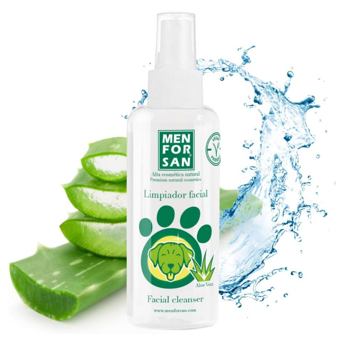Menforsan Limpiador Facial Perros 60Ml.