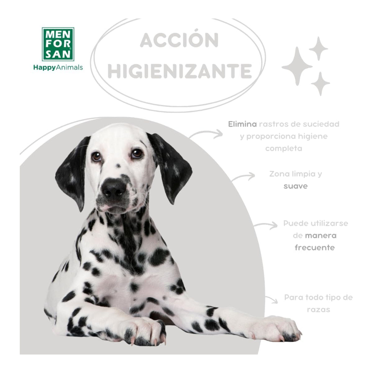 Menforsan Limpiador Facial Perros 60Ml.