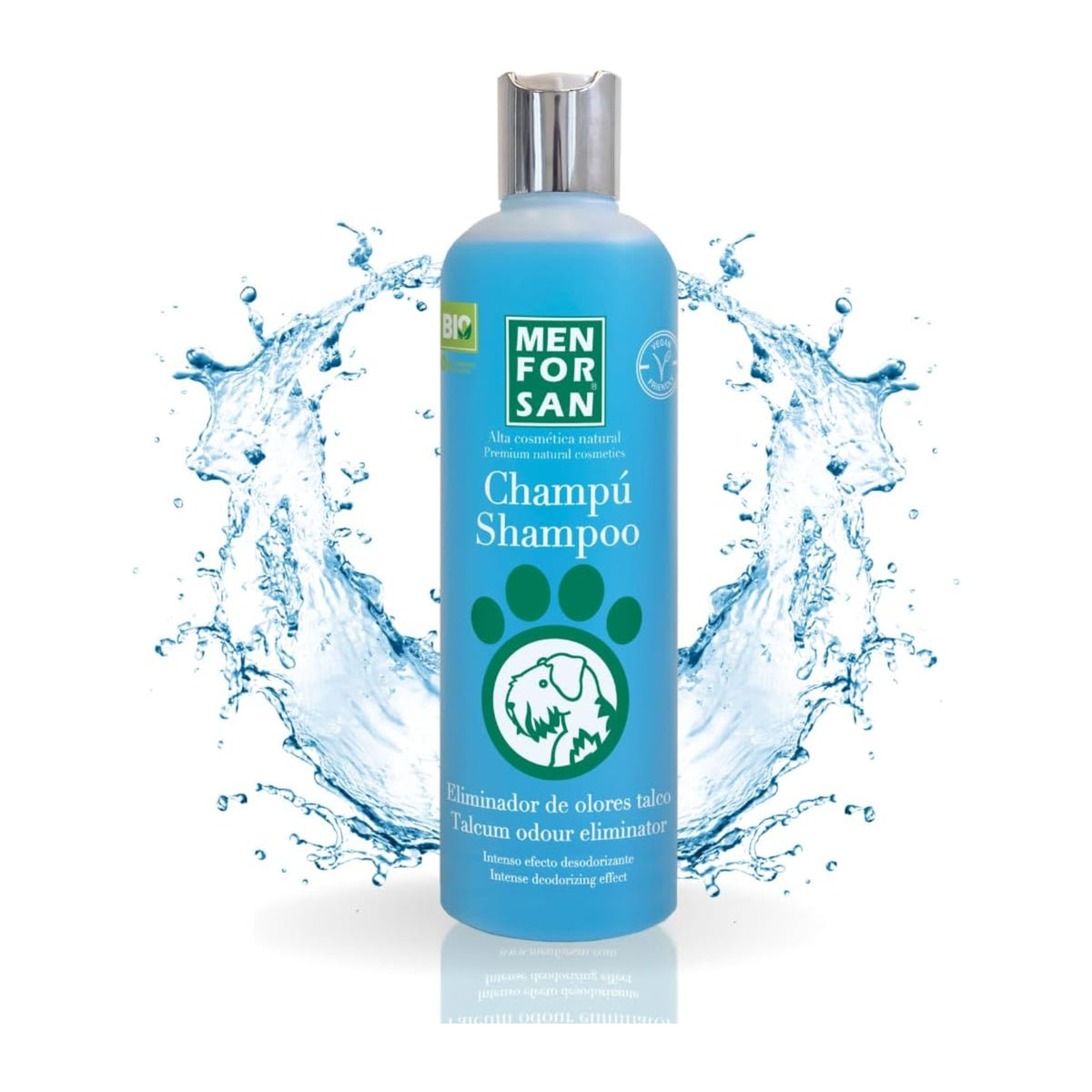 MENFORSAN CHAMPU NATURAL ELIMINADOR DE OLORES 300 ML.