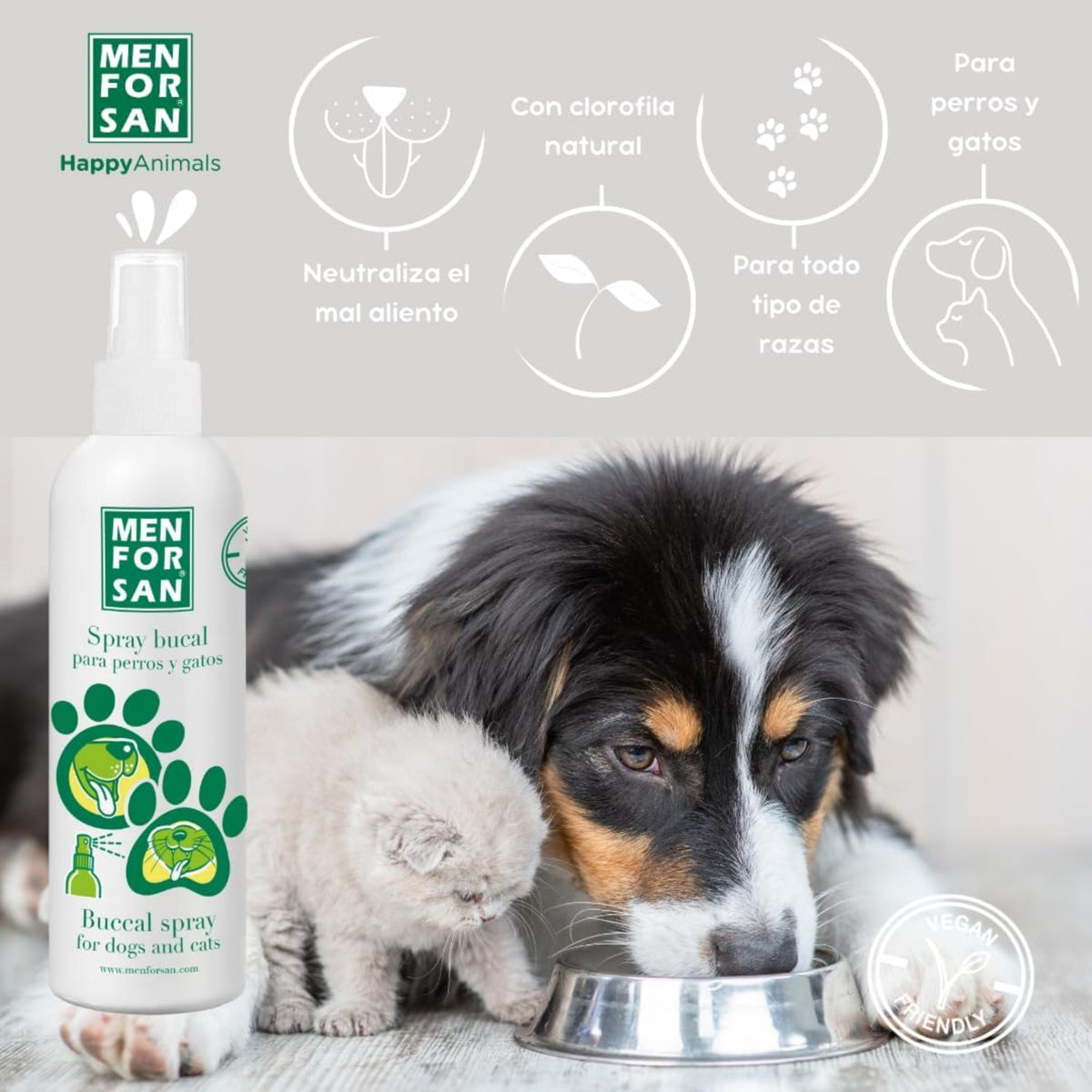 Menforsan Spray Bucal 125 Ml. Perros Y Gatos