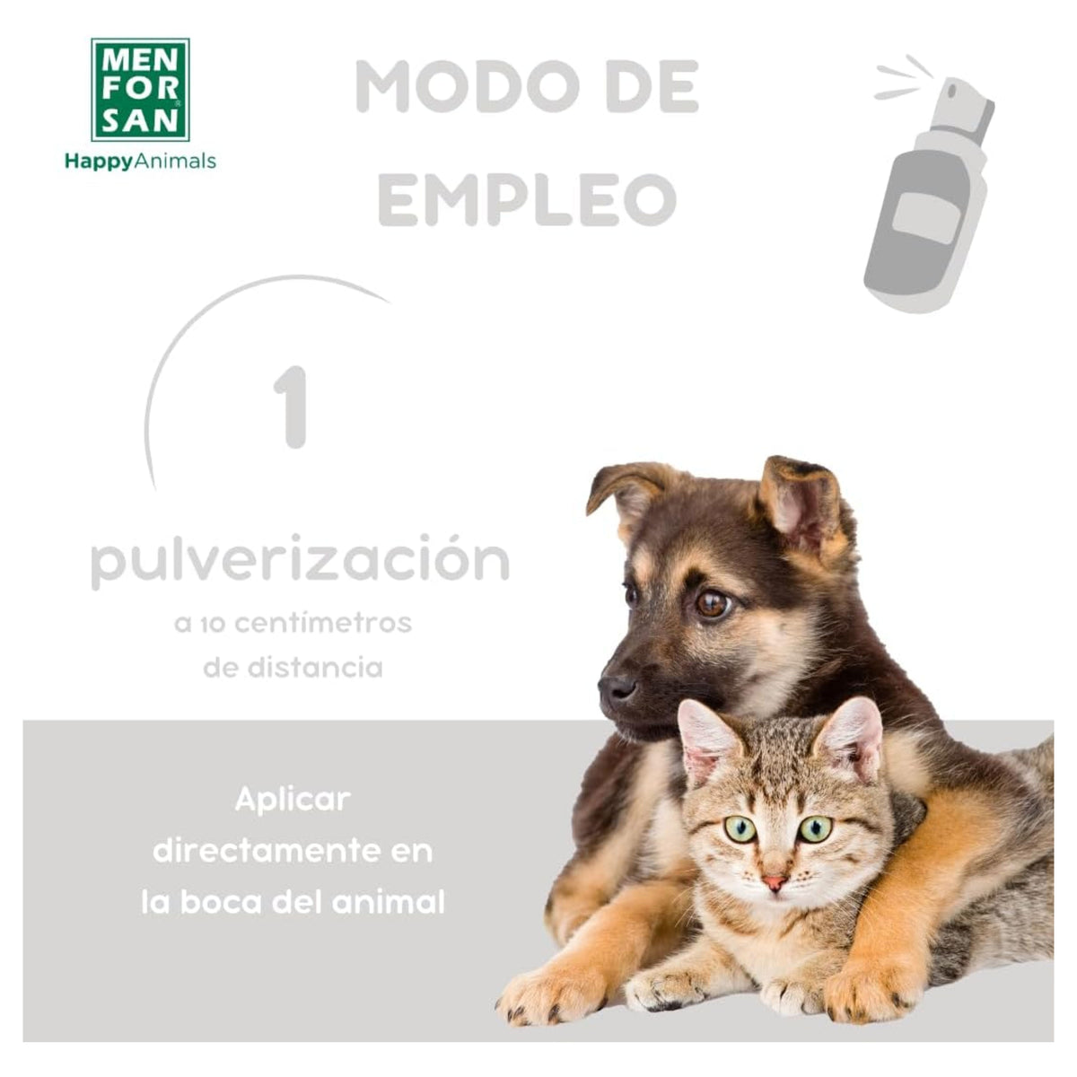 Menforsan Spray Bucal 125 Ml. Perros Y Gatos