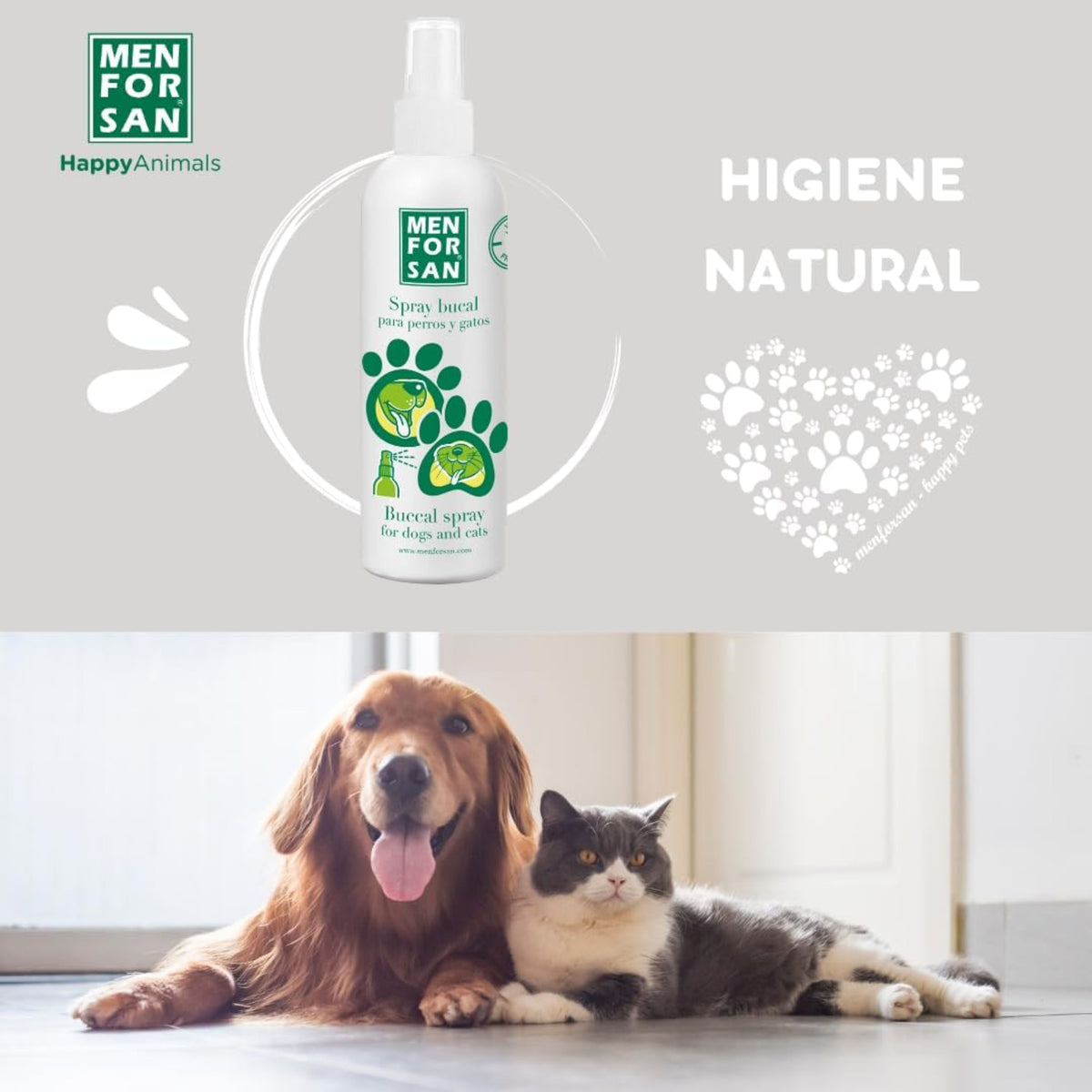 Menforsan Spray Bucal 125 Ml. Perros Y Gatos