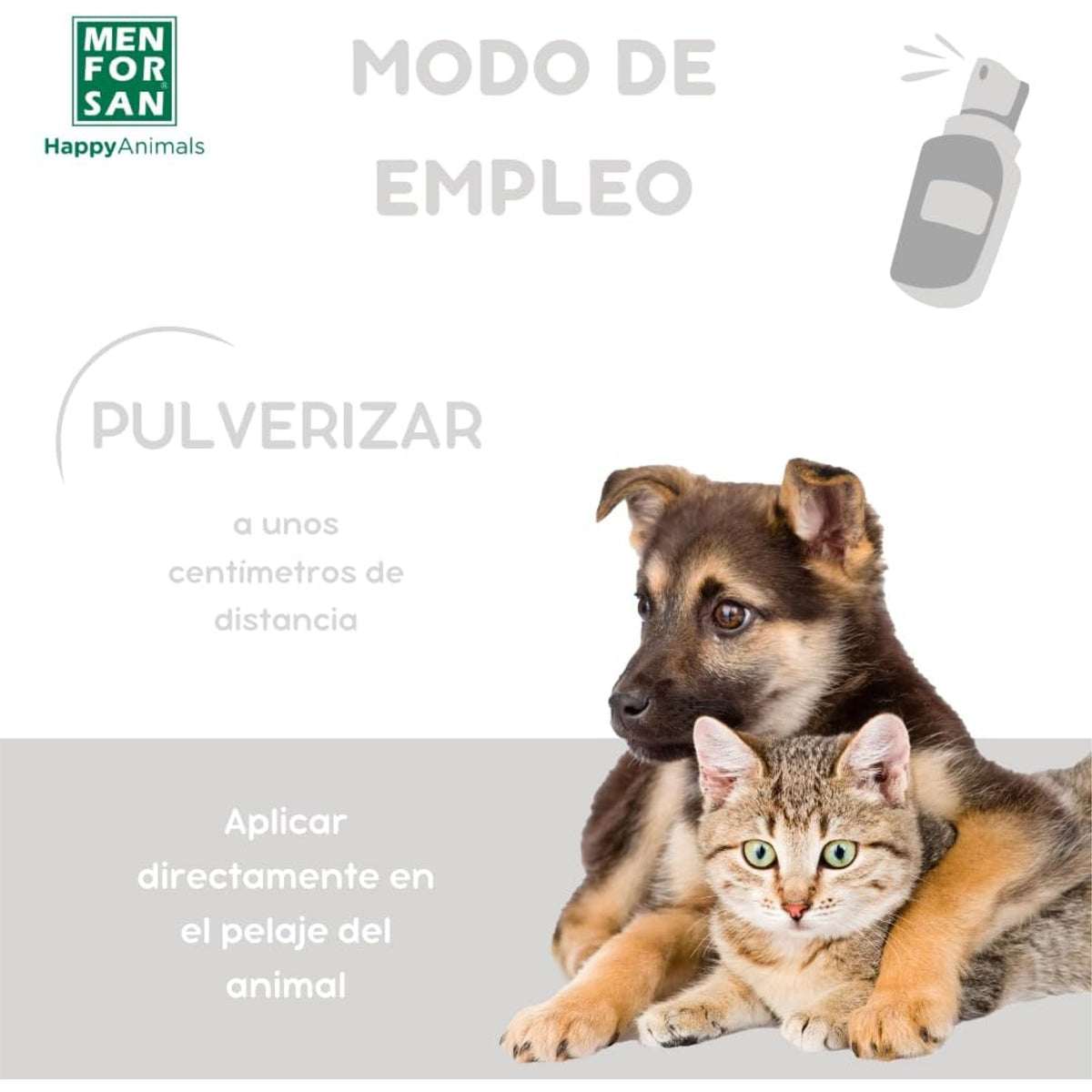 Antiolor Corporal Para Perros 60Ml Menforsan