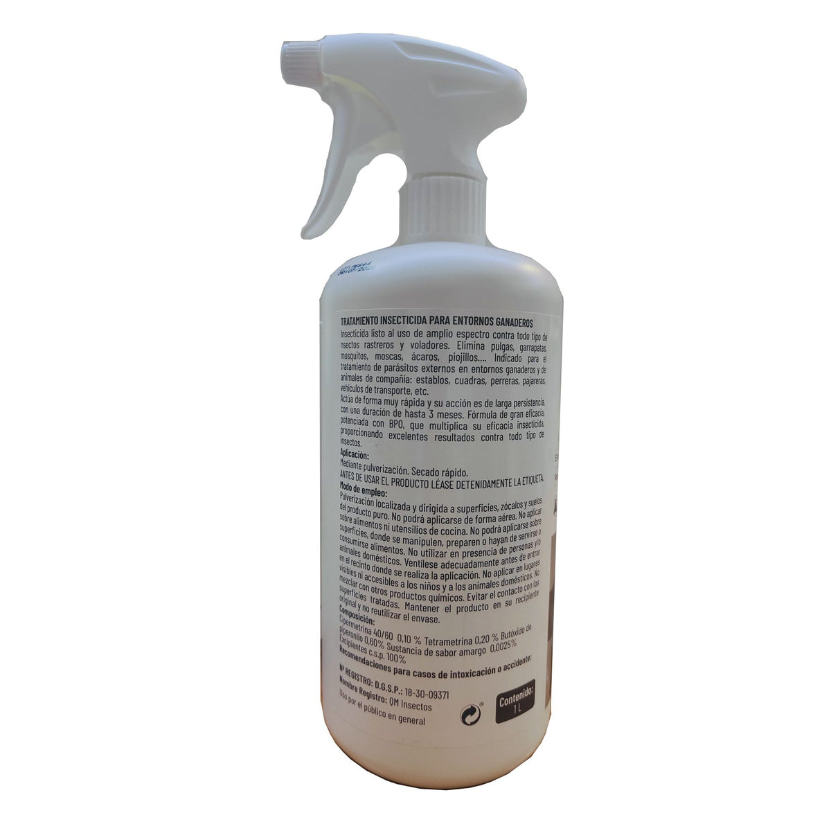 Diptron Qm Insectos Caballo/Perro Insecticida 1Lt.