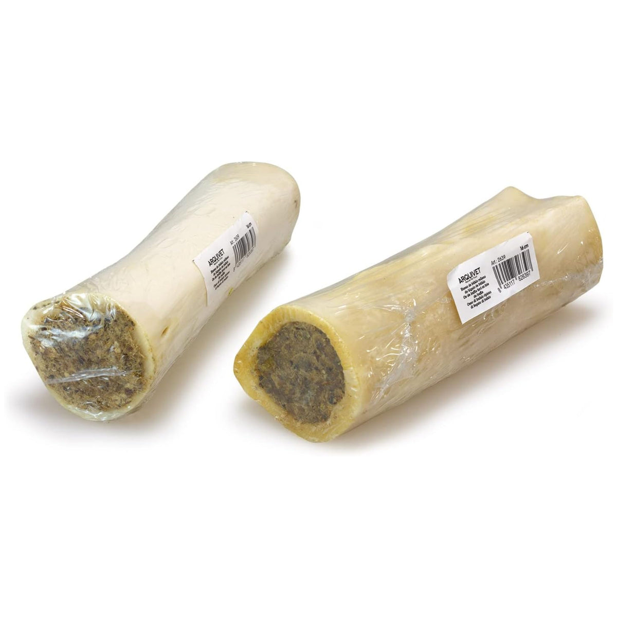Hueso De Búfalo Relleno De Higado 16Cm Envase Individual