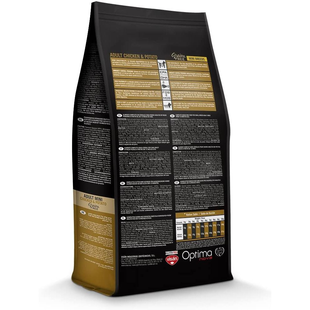 OPTIMA NOVA ADULT MINI CHICKEN POTATO 6 KG.