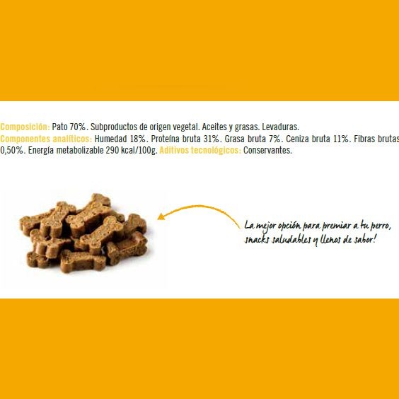 SNACK SENSITIVE PATO 150gr.Optima Nova