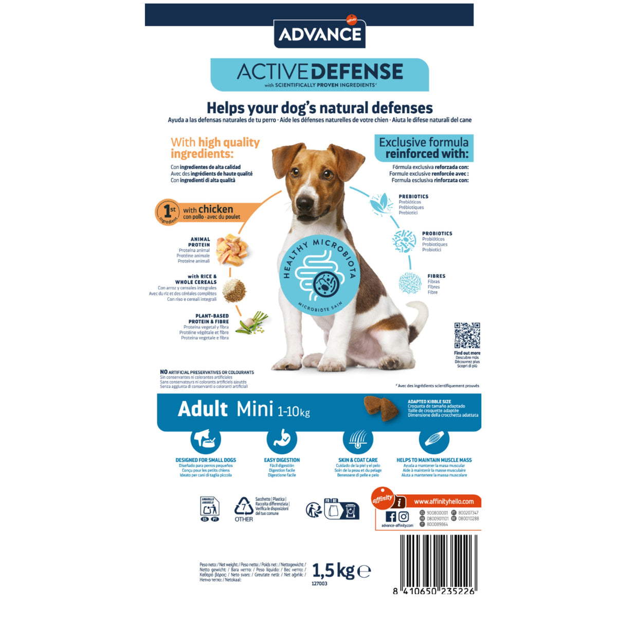ADVANCE MINI ADULT 7 Kg+1 kg
