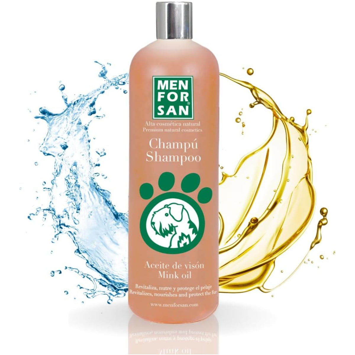 Menforsan Champu Aceite De Vison 1 Lt.