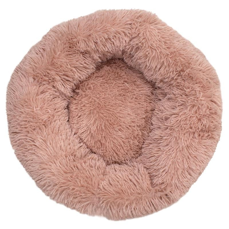 CAMA REDONDA SUAVE GRIS OSCURO 50-70cm
