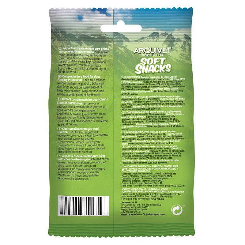 Snack Huesitos Y Corazones Mix 100Gr. Arquivet