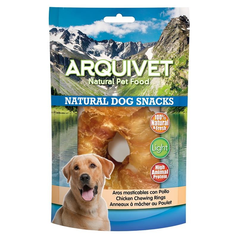 Aros Masticables Con Pollo 2 Uds./ 200Gr.