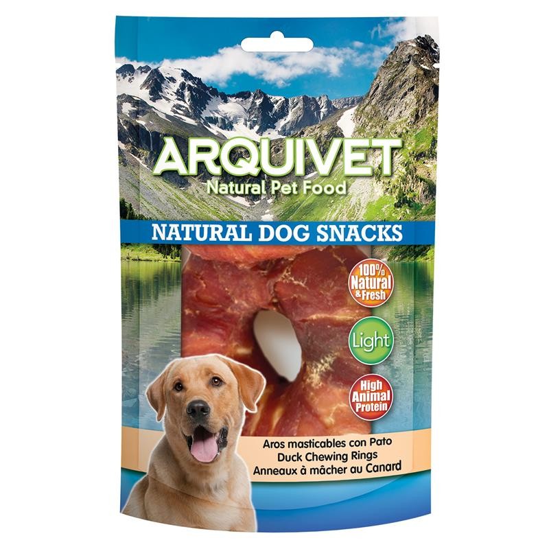 Aros Masticables Con Pato 2 Uds./ 200Gr.