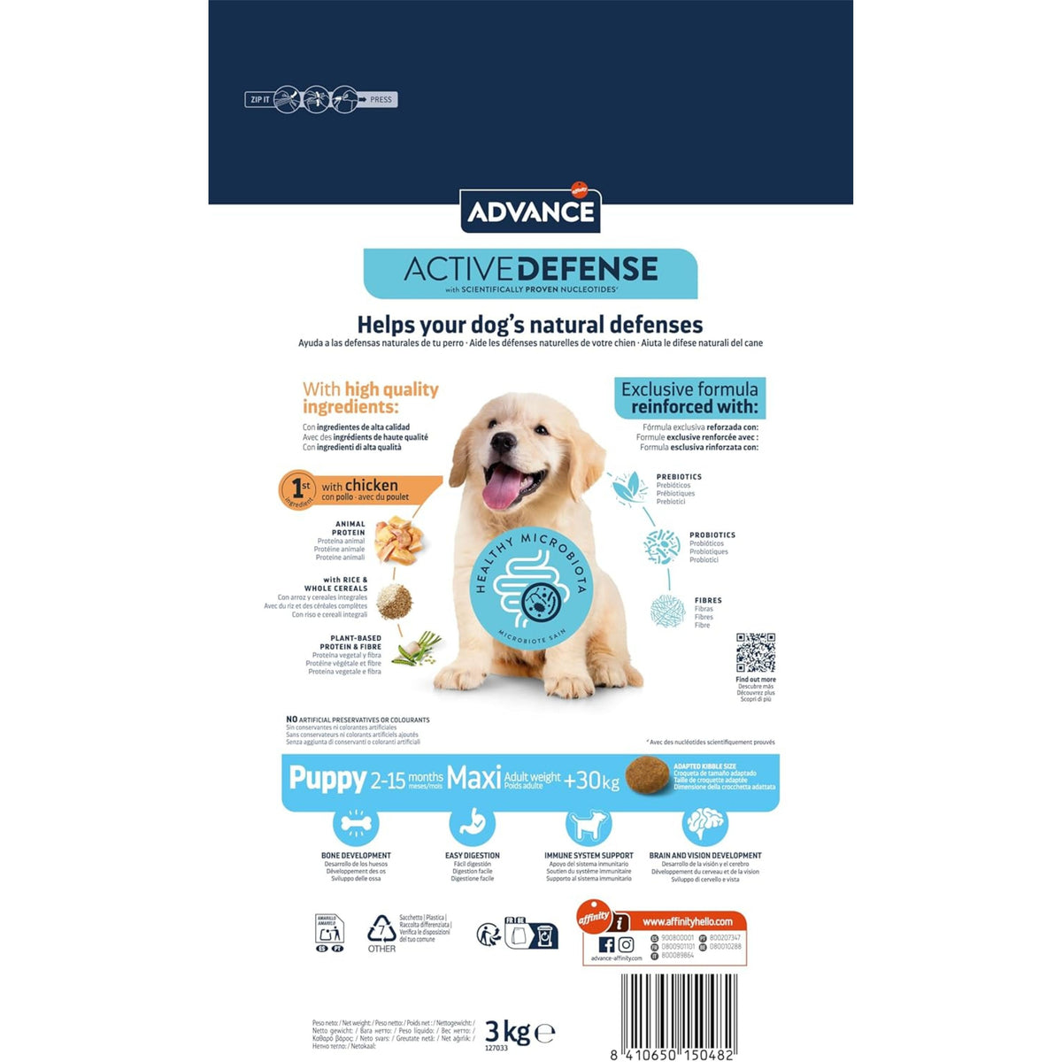 ADVANCE PUPPY MAXI 12 KG. 