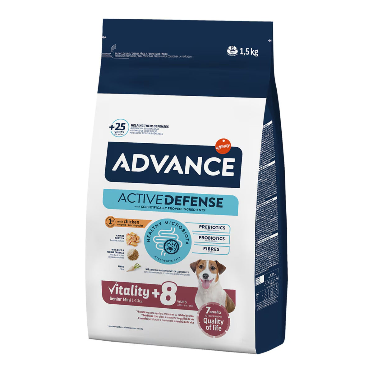 ADVANCE MINI SENIOR CHICKEN 1.5KG 