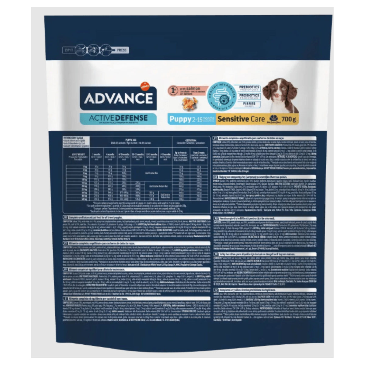 ADVANCE PUPPY SENSITIVE 12 KG.