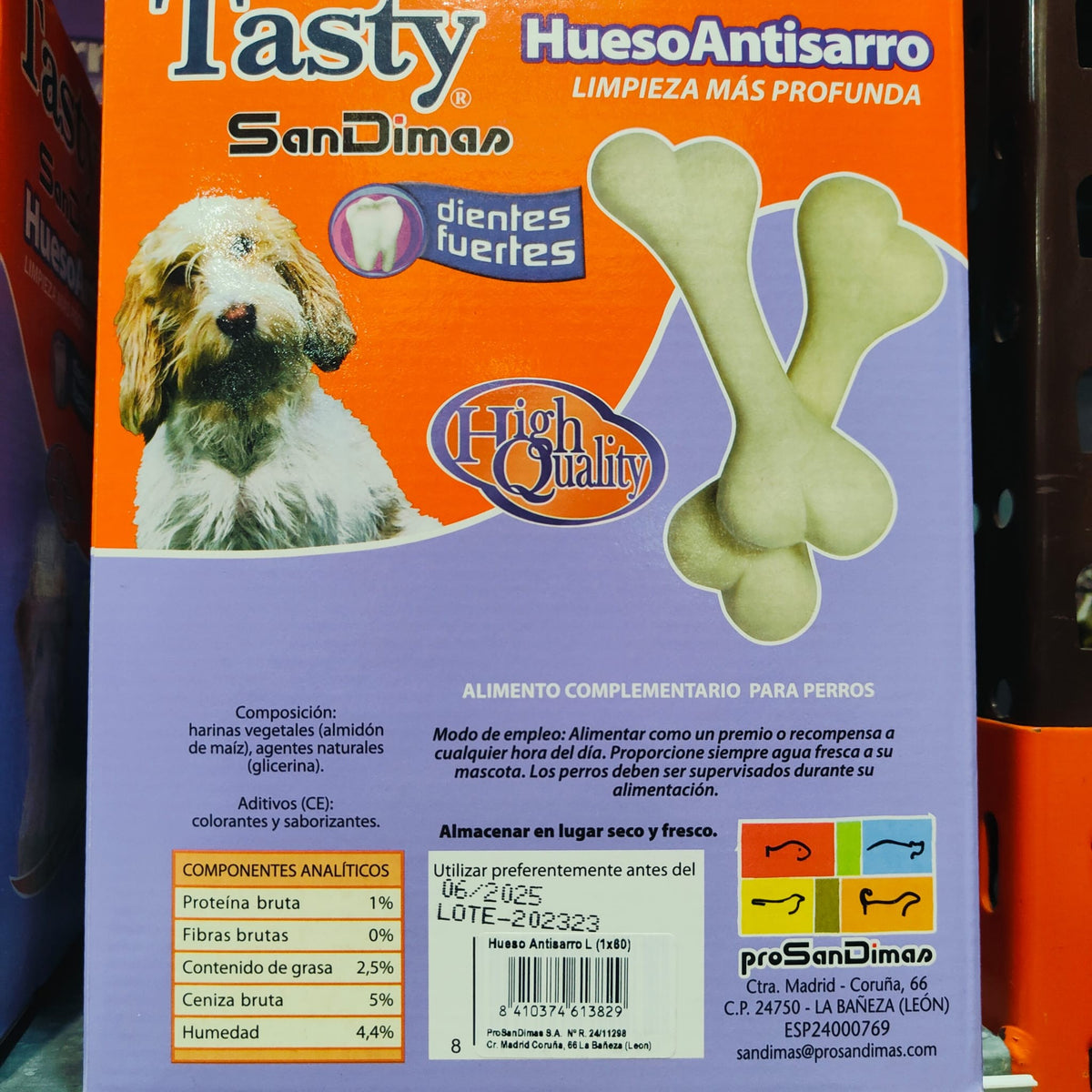 Hueso Antisarro L. 1X60Gr. Caja 40 Bolsas