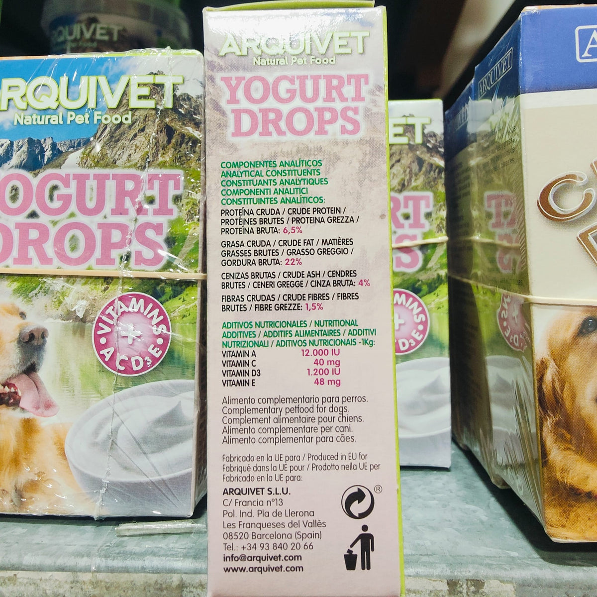 YOGURT DROPS 65 gr. Perros 