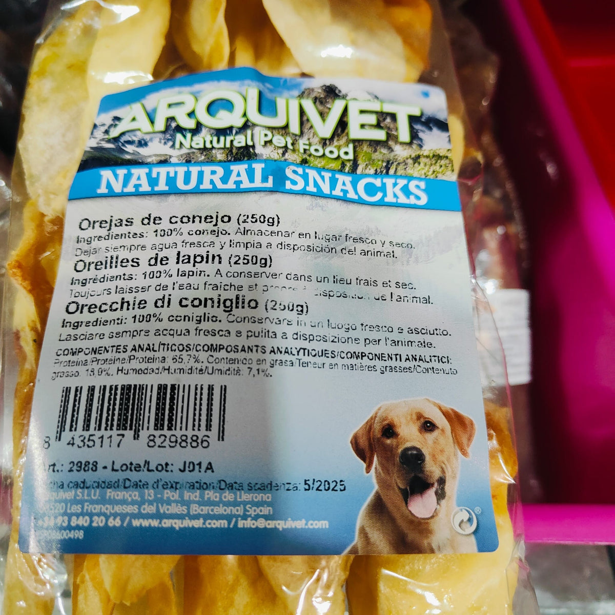 Orejas De Conejo 250 Gr.