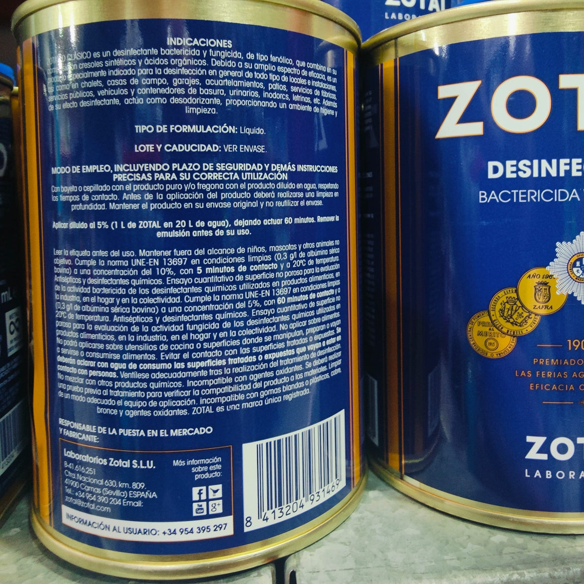 ZOTAL DOMESTICO 1 KG. 