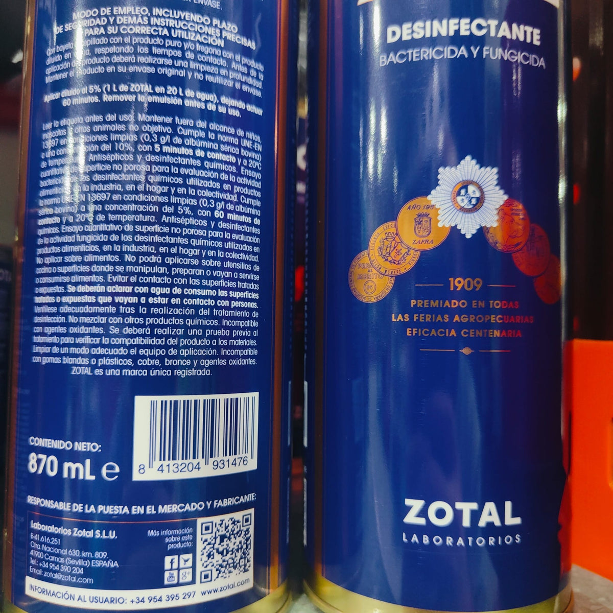 ZOTAL DOMESTICO 1 KG. 