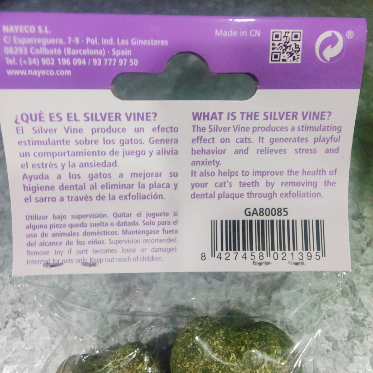 Juguete Palo Con Corazon Catnip