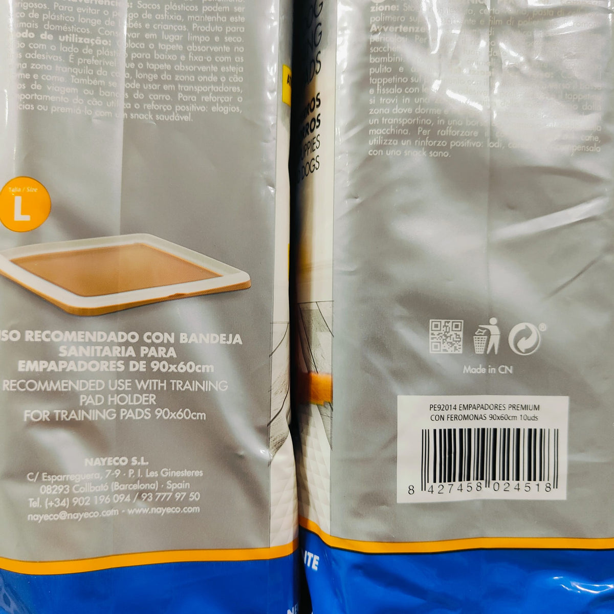 EMPAPADOR PREMIUM CON FEROMONAS 90x60 10uds.